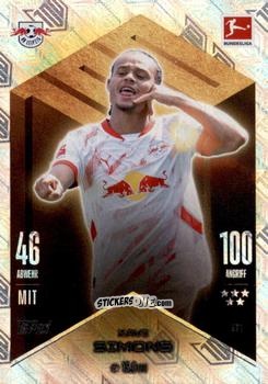 Cromo Xavi Simons - German Fussball Bundesliga 2024-2025. Match Attax
 n. 471 - Topps