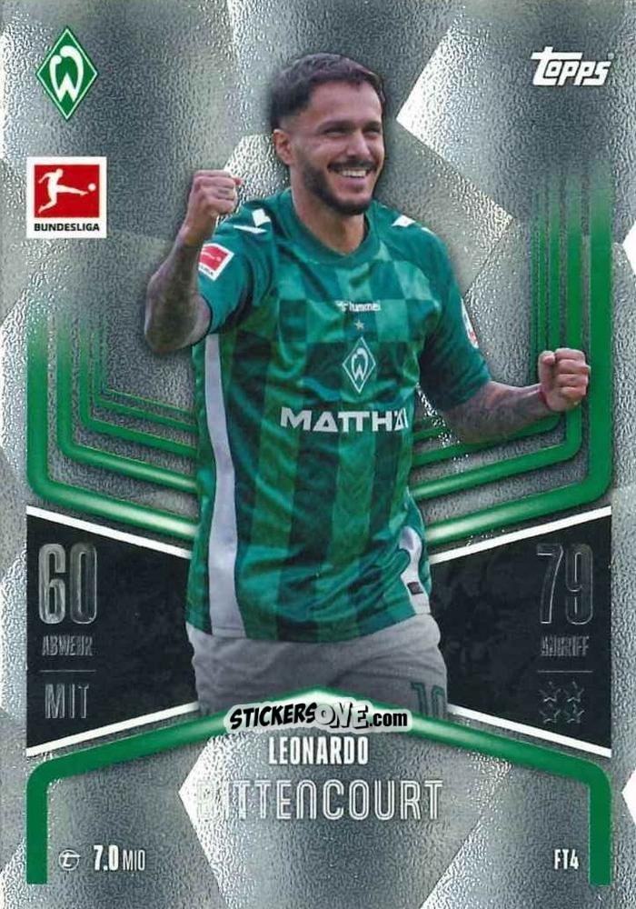 Sticker Leonardo Bittencourt - German Fussball Bundesliga 2024-2025. Match Attax
 n. FT4 - Topps