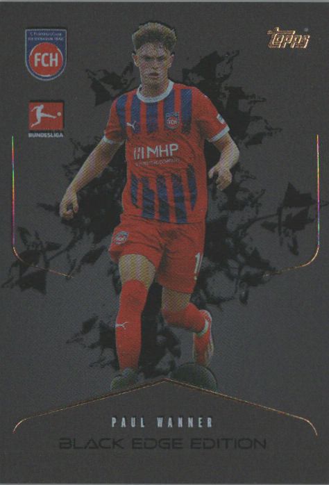 Cromo Paul Wanner - German Fussball Bundesliga 2024-2025. Match Attax
 n. LE8 - Topps
