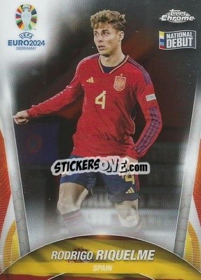 Sticker Rodrigo Riquelme - Chrome UEFA Euro 2024
 n. 93 - Topps