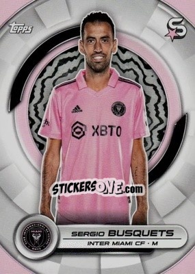 Sticker Sergio Busquets - Superstars MLS 2024
 n. 150 - Topps