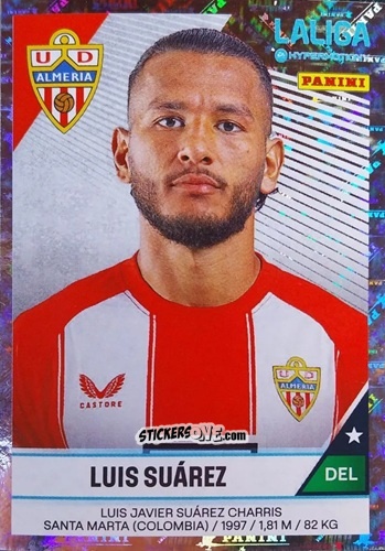 Figurina Luis Suárez - LaLiga Hypermotion 2024-2025
 n. 39 - Panini