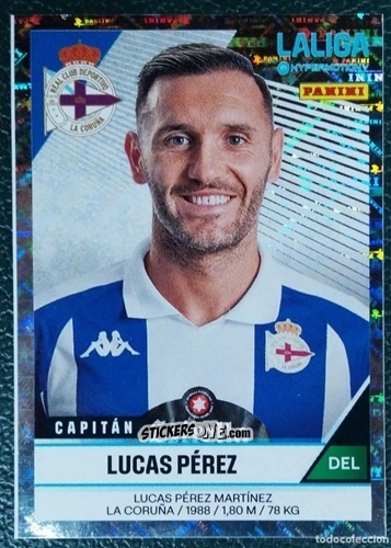 Sticker Lucas Pérez - LaLiga Hypermotion 2024-2025
 n. 153 - Panini