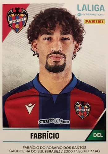 Cromo Fabrício - LaLiga Hypermotion 2024-2025
 n. 284A - Panini