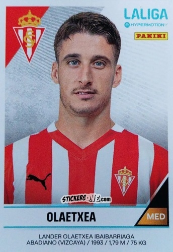 Cromo Lander Olaetxea - LaLiga Hypermotion 2024-2025
 n. 373 - Panini