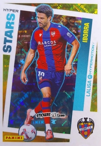 Sticker Vicente Iborra (Levante UD) - LaLiga Hypermotion 2024-2025
 n. 435 - Panini
