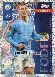 Sticker Phil Foden (Manchester City) - UEFA Champions League 2024-2025
 n. 12 - Topps