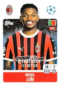 Sticker Rafael Leão - UEFA Champions League 2024-2025
 n. 37 - Topps
