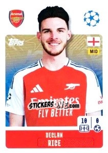 Sticker Declan Rice - UEFA Champions League 2024-2025
 n. 47 - Topps