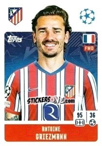 Sticker Antoine Griezmann - UEFA Champions League 2024-2025
 n. 98 - Topps