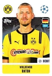 Sticker Waldemar Anton - UEFA Champions League 2024-2025
 n. 129 - Topps