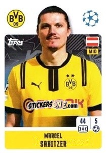 Sticker Marcel Sabitzer - UEFA Champions League 2024-2025
 n. 130 - Topps