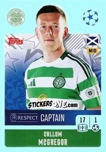 Sticker Callum McGregor (Captain)