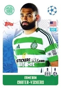 Sticker Cameron Carter-Vickers - UEFA Champions League 2024-2025
 n. 141 - Topps