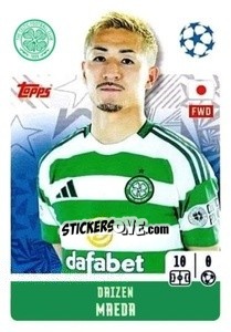Sticker Daizen Maeda - UEFA Champions League 2024-2025
 n. 146 - Topps