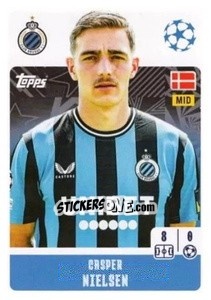 Sticker Casper Nielsen - UEFA Champions League 2024-2025
 n. 154 - Topps