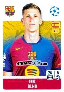 Sticker Dani Olmo - UEFA Champions League 2024-2025
 n. 169 - Topps