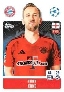 Sticker Harry Kane - UEFA Champions League 2024-2025
 n. 182 - Topps