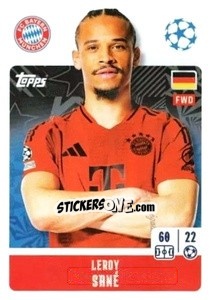 Sticker Leroy Sané - UEFA Champions League 2024-2025
 n. 183 - Topps