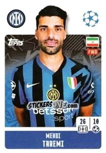 Sticker Mehdi Taremi - UEFA Champions League 2024-2025
 n. 195 - Topps