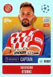 Sticker Cristhian Stuani (Captain) - UEFA Champions League 2024-2025
 n. 221 - Topps