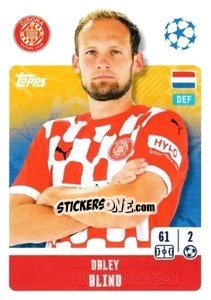 Sticker Daley Blind - UEFA Champions League 2024-2025
 n. 225 - Topps