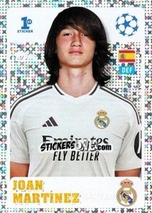Sticker Joan Martínez (Real Madrid CF)