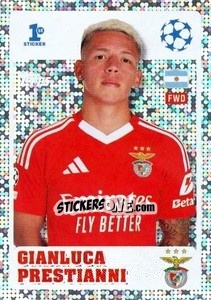 Sticker Gianluca Prestianni (SL Benfica)