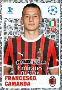 Sticker Francesko Camarda (AC Milan)