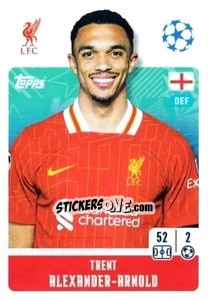 Sticker Trent Alexander-Arnold - UEFA Champions League 2024-2025
 n. 263 - Topps