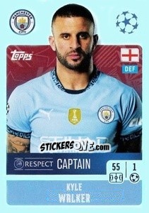 Sticker Kyle Walker (Captain) - UEFA Champions League 2024-2025
 n. 272 - Topps
