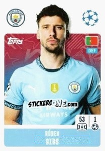 Sticker Rúben Dias - UEFA Champions League 2024-2025
 n. 274 - Topps