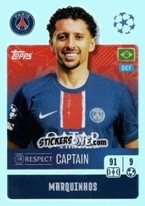 Sticker Marquinhos (Captain) - UEFA Champions League 2024-2025
 n. 284 - Topps
