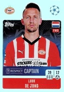 Sticker Luuk De Jong (Captain)