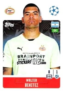 Sticker Walter Benítez