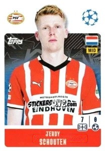 Sticker Jerdy Schouten