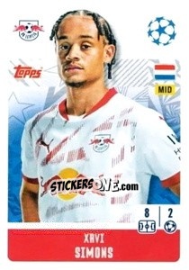 Sticker Xavi Simons