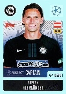 Sticker Stefan Hierländer (Captain)