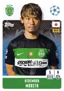 Sticker Hidemasa Morita - UEFA Champions League 2024-2025
 n. 362 - Topps