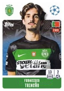 Sticker Francisco Trincão - UEFA Champions League 2024-2025
 n. 366 - Topps
