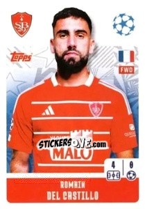 Sticker Romain Del Castillo