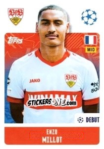 Sticker Enzo Millot - UEFA Champions League 2024-2025
 n. 387 - Topps