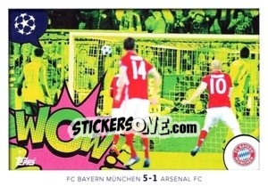 Sticker FC Bayern München 2015