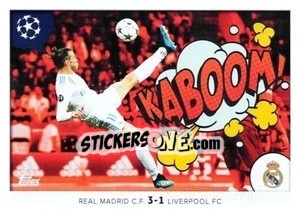 Sticker Gareth Bale 2018 - UEFA Champions League 2024-2025
 n. 395 - Topps