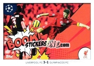Sticker Steven Gerrard 2004