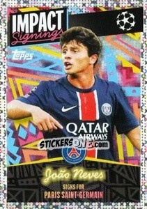Sticker João Neves (Paris Saint-Germain)