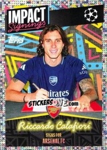 Sticker Riccardo Calafiori (Arsenal FC)
