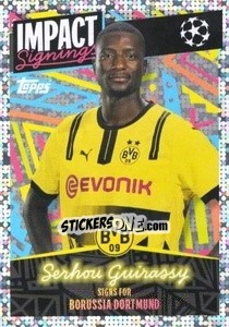 Sticker Serhou Guirassy (Borussia Dortmund)