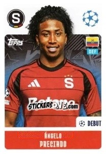 Sticker Ángelo Preciado - UEFA Champions League 2024-2025
 n. 425 - Topps