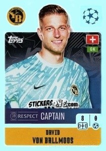 Sticker David Von Ballmoos (Captain)